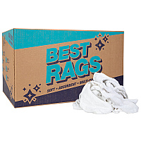 W69 Bar Mop Terry Wipers White - 25lb Box (N-W69-25)