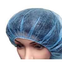 Bee-safe Polyproylene Bouffant Cap Blue 28 In., Case Of 1000 (GAH-BP-28-BL)