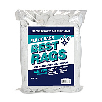 W69 Bar Mop Terry Wipers White - 5lb Bag (N-W69-5BG)