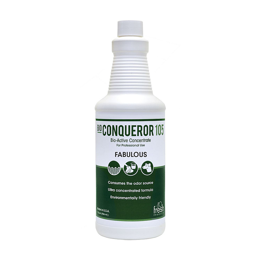 Fresh Products Terminator All-Purpose Cleaner/Deodorizer, Fabulous, 32 oz Bottles, 12/Carton (1232BWBFAB)