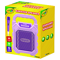 Crayola Karaoke Speaker, Bluetooth, Purple (CBX210PM)