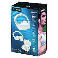 Fisher Edge Pro True Wireless Earphones, White (FTW220W)