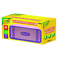 Crayola Portable Speaker, Bluetooth, Purple (CBT300P)