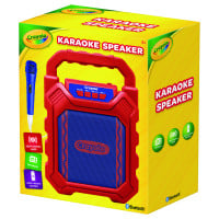 Crayola Karaoke Speaker, Bluetooth, Black/Yellow (CBX210KM