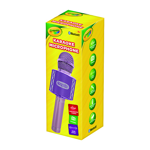 Crayola Karaoke Wireless Microphone, Pink (CKM150P)
