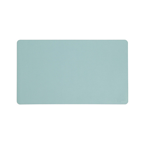 Smead Vegan Leather Desk Pads, 23.6" x 13.7", Light Blue (64840)