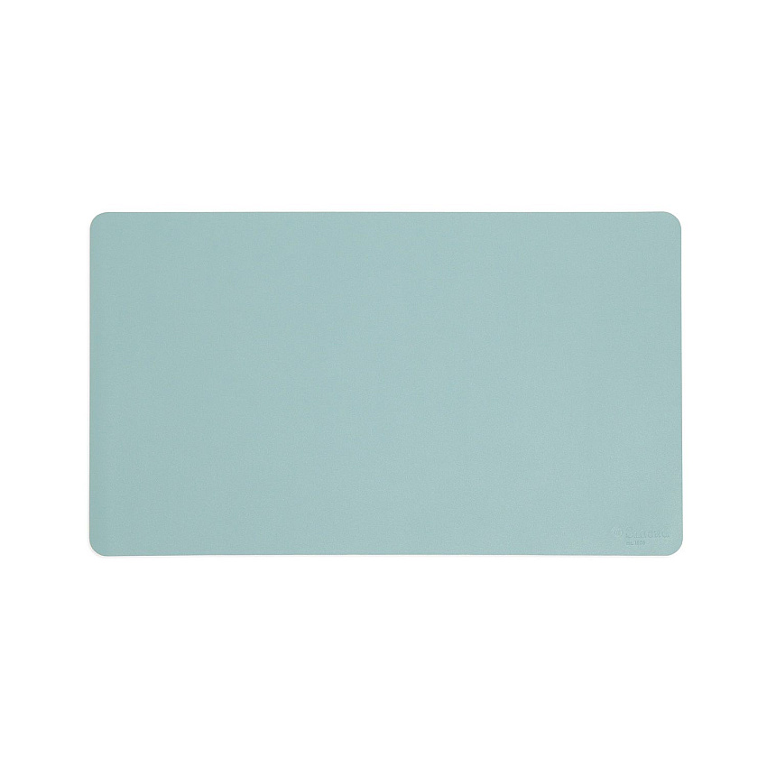 Smead Vegan Leather Desk Pads, 23.6" x 13.7", Light Blue (64840)