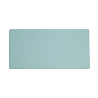 Smead Vegan Leather Desk Pads, 31.5" x 15.7", Light Blue (64835)