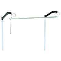 Global Industrial Workbench LED Light Kit, Aluminum, 72" (319405)