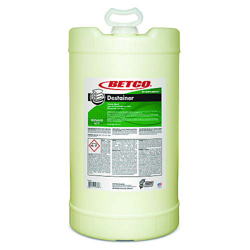 Betco Symplicity Destainer, 15 gal Drum (4777700)
