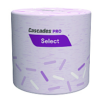 Cascades&reg; Pro Select Standard Toilet Paper, 1-Ply, 1,000-ft. Roll, 96 Rolls (B152)