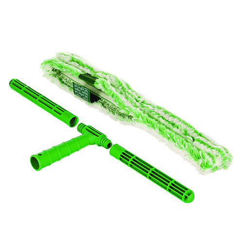 Unger Monsoon Plus StripWasher Complete with Green Plastic Handle, Green/White Sleeve, 18" Wide Sleeve (MC450EA)