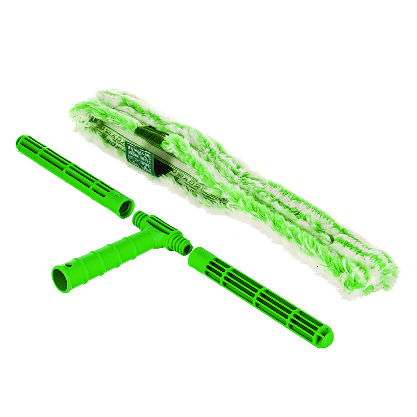 Unger Monsoon Plus StripWasher Complete with Green Plastic Handle, Green/White Sleeve, 18" Wide Sleeve (MC450EA)