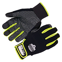 ergodyne ProFlex 850 Insulated Freezer Gloves, Black, 2X-Large, Pair (18156)