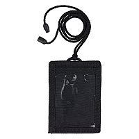 ergodyne Squids 3389 Wallet ID/Badge Holder,Horizontal/Vertical, Black, 3.75 x 5 for 2.75 x 3.5 Insert, 18