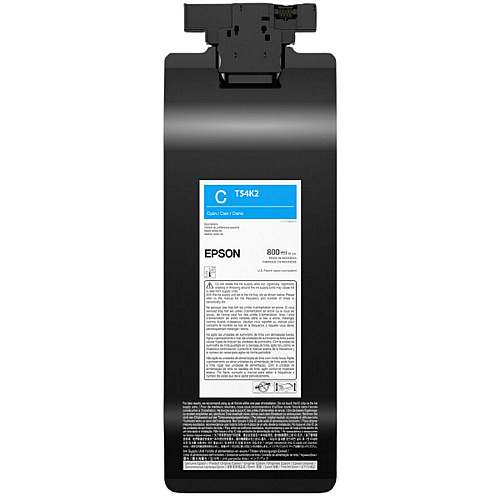Epson T54K220 (T54K) UltraChrome DG2 Ink, 800 mL, Cyan
