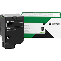 Lexmark 81C1XK0 Return Program Toner Cartridge, 28,000 Page-Yield, Black