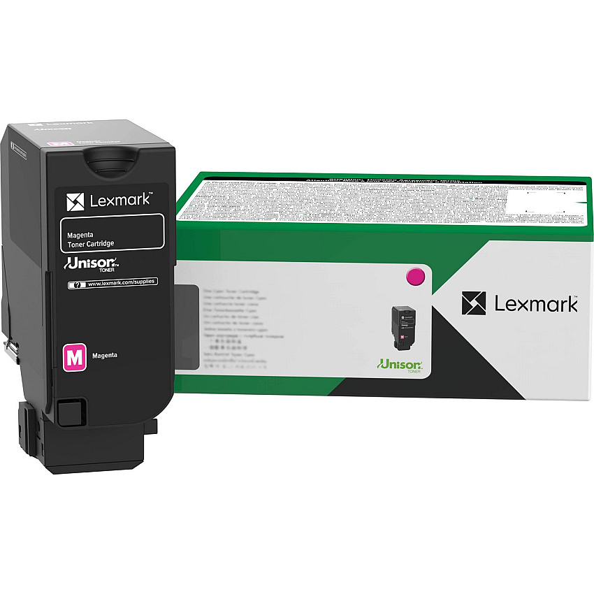 Lexmark 71C10M0 Return Program Toner Cartridge, 5,000 Page-Yield, Magenta