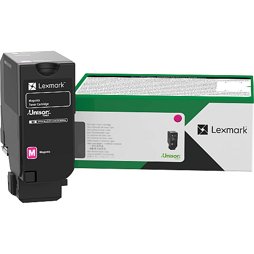 Lexmark 71C1HM0 Return Program Toner Cartridge, 10,500 Page-Yield, Magenta