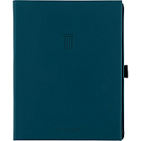 AT-A-GLANCE Foundation Undated Weekly/Monthly Planner, 8.5" x 6.75", Blue Cover, 12-Month: Undated (FD20020)