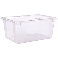 Carlisle StorPlus Polycarbonate Food Storage Container, 16.6 gal, 18 x 26 x 12, Clear, Plastic (1062307)