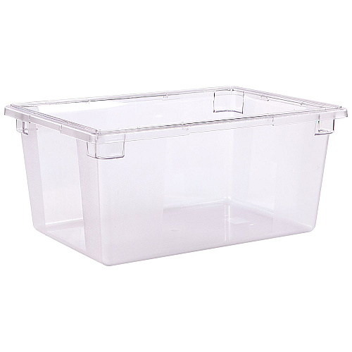 Carlisle StorPlus Polycarbonate Food Storage Container, 16.6 gal, 18 x 26 x 12, Clear, Plastic (1062307)