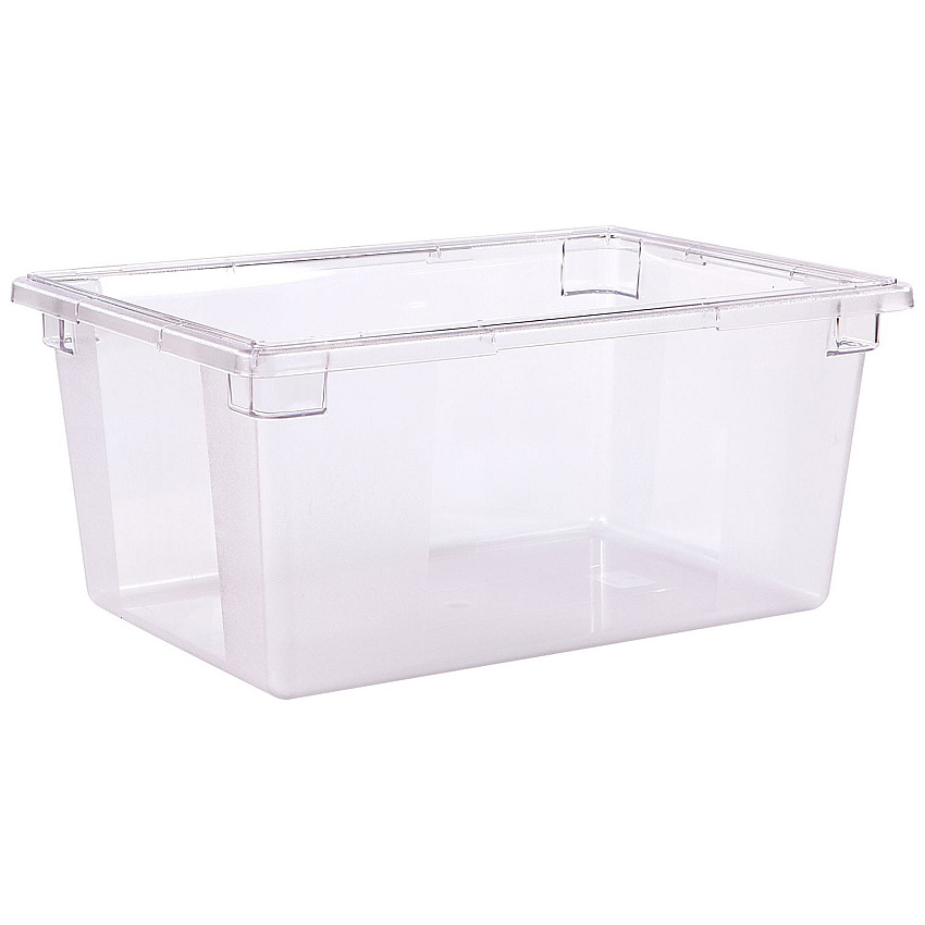 Carlisle StorPlus Polycarbonate Food Storage Container, 16.6 gal, 18 x 26 x 12, Clear, Plastic (1062307)