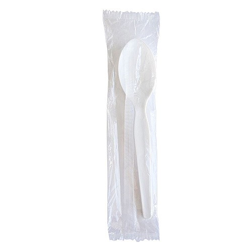Boardwalk Heavyweight Wrapped Polystyrene Cutlery, Soup Spoon, White, 1,000/Carton (BWKSOUPWHPS)