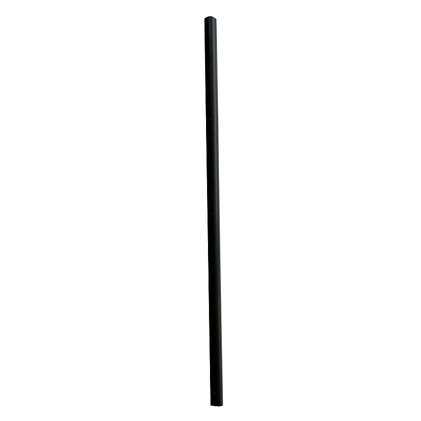 Boardwalk Jumbo Straws, 7.75", Polypropylene, Black, 12,500/Carton (BWKJSTUW775BK)