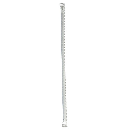 Boardwalk Wrapped Giant Straws, 10.25", Polypropylene, Black, 1,200/Carton (BWKGST1025BK)