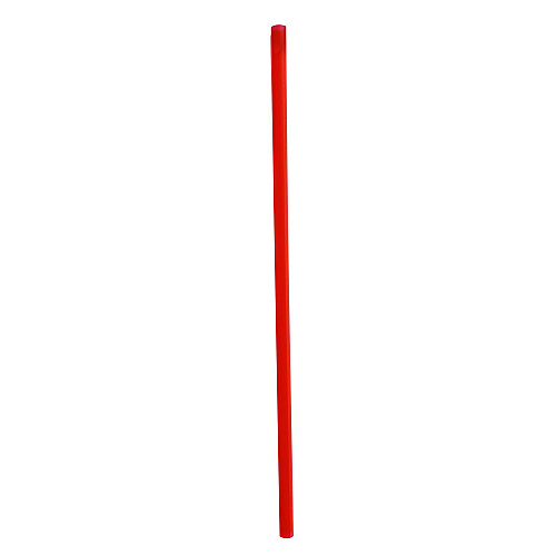 Boardwalk Jumbo Straws, 7.75", Polypropylene, Red, 2,500/Carton (BWKJSTUW775RED)