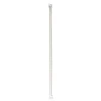 Boardwalk Wrapped Jumbo Straws, 10.25", Polypropylene, Red/White Striped, 2,000/Carton (BWKJSTW1025RW)