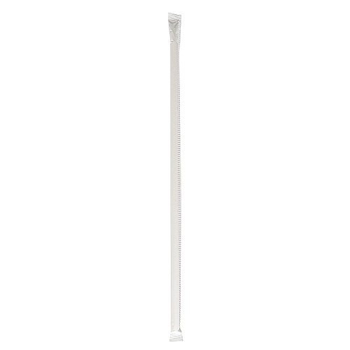 Boardwalk Wrapped Jumbo Straws, 10.25", Polypropylene, Red/White Striped, 2,000/Carton (BWKJSTW1025RW)