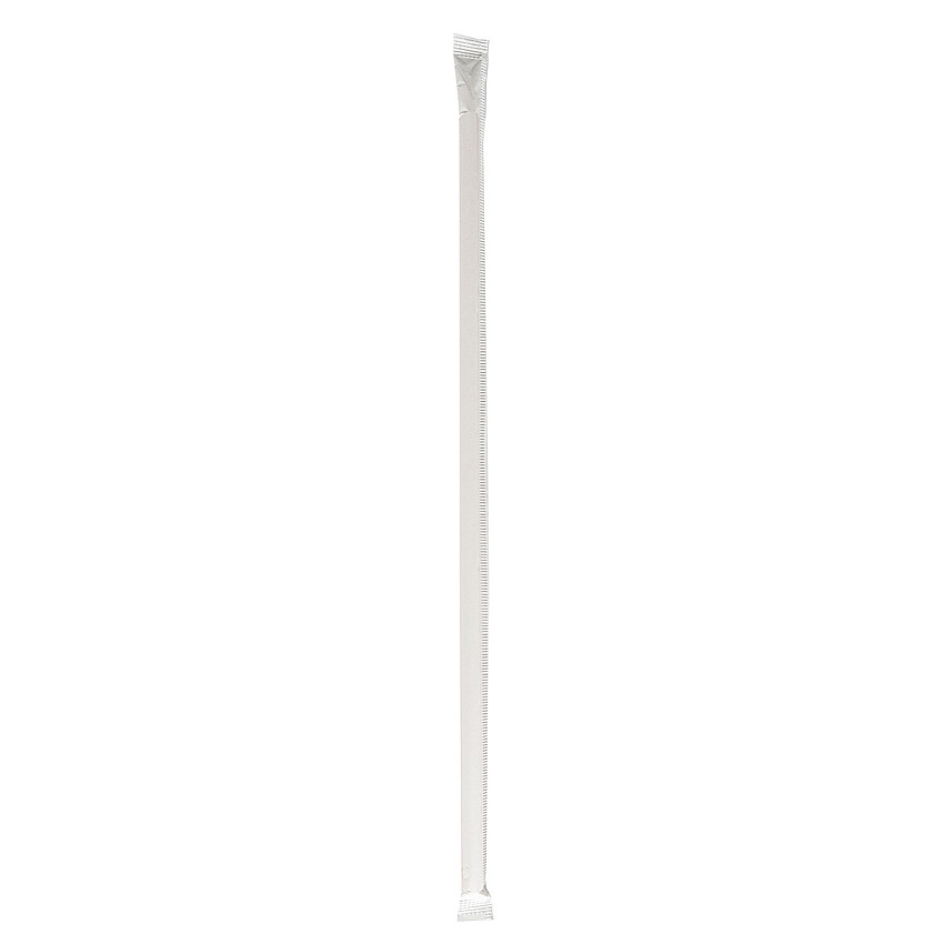 Boardwalk Wrapped Jumbo Straws, 10.25", Polypropylene, Red/White Striped, 2,000/Carton (BWKJSTW1025RW)