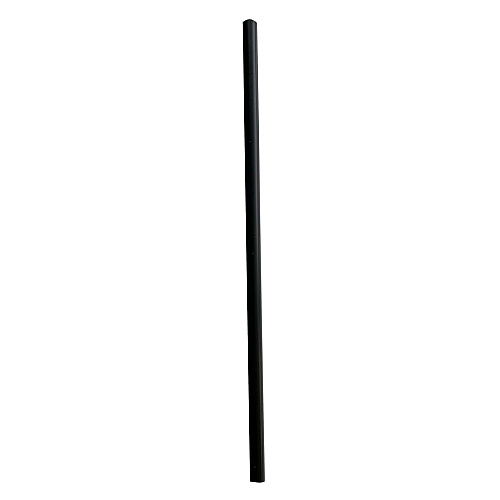 Boardwalk Giant Straws, 7.75", Polypropylene, Black, 1,500/Carton (BWKGSTUW775BK)
