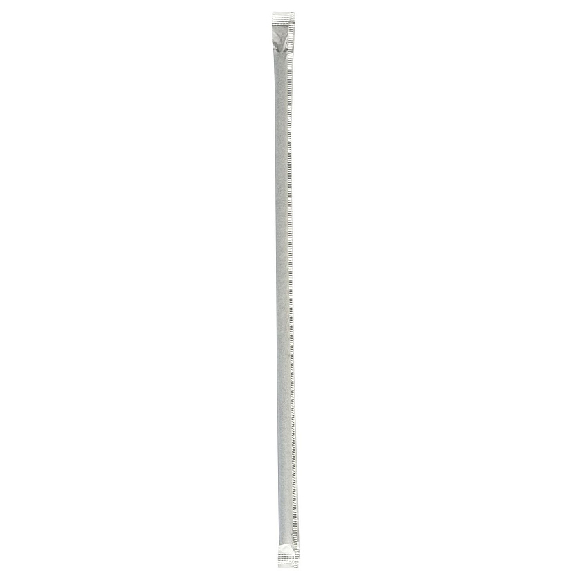 Boardwalk Wrapped Jumbo Straws, 10.25", Polypropylene, Black, 2,000/Carton (BWKJSTW1025BK)
