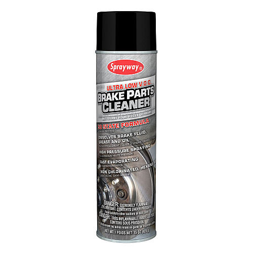 Sprayway Brake Parts Cleaner, 15 oz Aerosol Spray, 12/Carton (069)