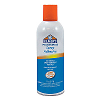 Elmer's Multi-Purpose Spray Adhesive, 11 oz, Dries Clear, 6/Carton (E451CT)
