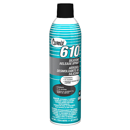 Camie 610 Silicone Release Agent, 11 oz Aerosol Can, 12/Carton