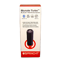 Spracht Blunote Turbo Wireless Speaker, Bluetooth, Black (WS5010)