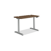 HON Coordinate Height Adjustable Desk Bundle 2-Stage, 46" x 22" x 27.75" to 47", PinnacleSilver (HAT2SPNS2246)