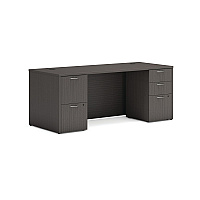 HON Mod Double Pedestal Desk Bundle, 72