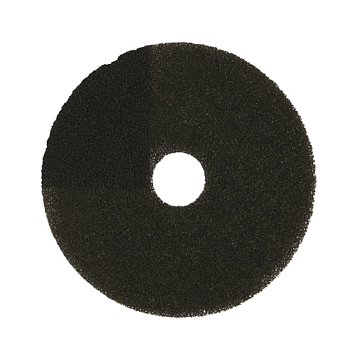 Low-speed High Productivity Floor Pads 7300, 13" Diameter, Black, 5/carton