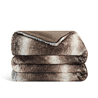 Aston & Arden Bronze Moon Faux Fur Throw 50x70 Brown - 1 Blanket (P-TH-FF-5070-BR)
