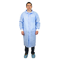 Promax Ii Sms Lab Coat 3 Pocket Blue 2xl, Case Of 30 (M1740B-2X)
