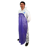 Hemmed Vinyl Apron 6 Mil 35x55 Blue, Case Of 72 (MHB-55)