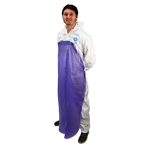 Hemmed Vinyl Apron 6 Mil 35x55 Blue, Case Of 72 (MHB-55)