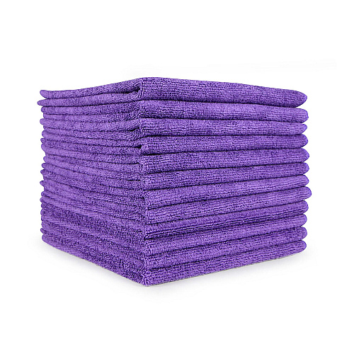 Smart Choice Microfiber Cloths 16x16 45gm Purple, Case Of 180 (M915101PU)