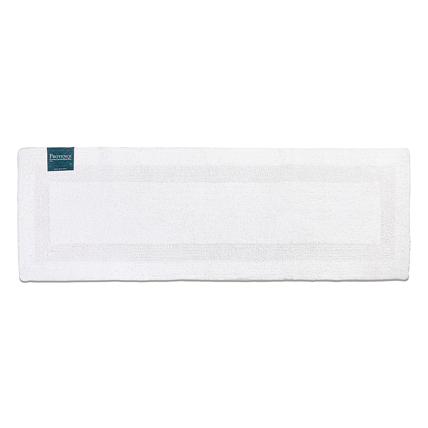 Provence Bath Rug 20x60 White - 1 Each (PROV2060-WH)