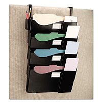 Grande Central Filing System, 4 Sections, Legal/letter Size, Partition Mount, 16.63